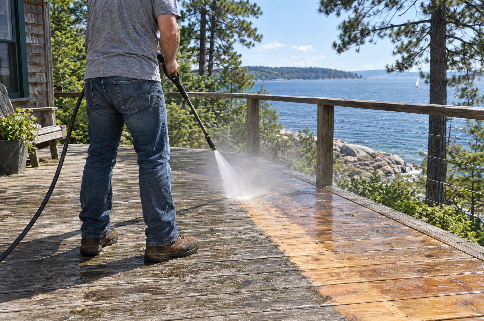 Power washing